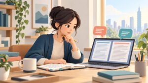 編輯對照筆電上的原文與譯文，參考術語筆記進行 AI 翻譯校對